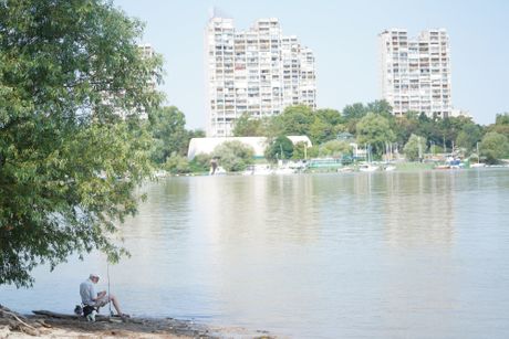 Zemun, Lido, pontonski most