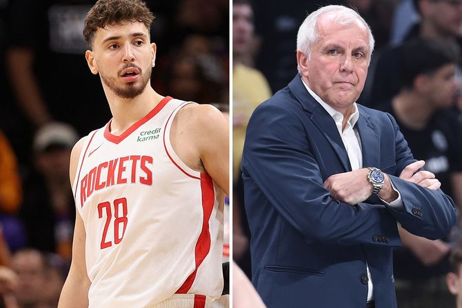 Alperen Šengun, Željko Obradović Alperen Šengun, Željko Obradović