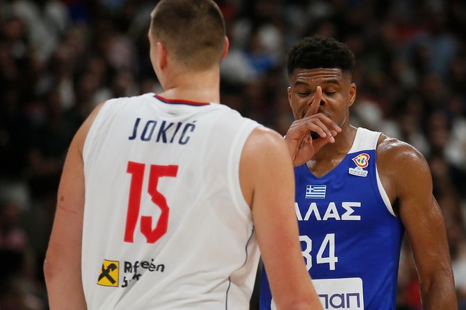 Nikola Jokić, Janis Adetokumbo Nikola Jokić, Janis Adetokumbo