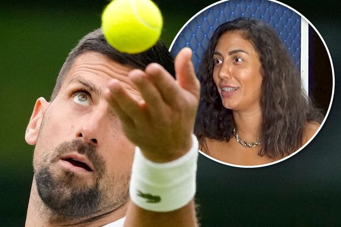 Novak Đoković Aleksandra Dabić Novak Đoković Aleksandra Dabić