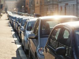 parking, parkirani automobili