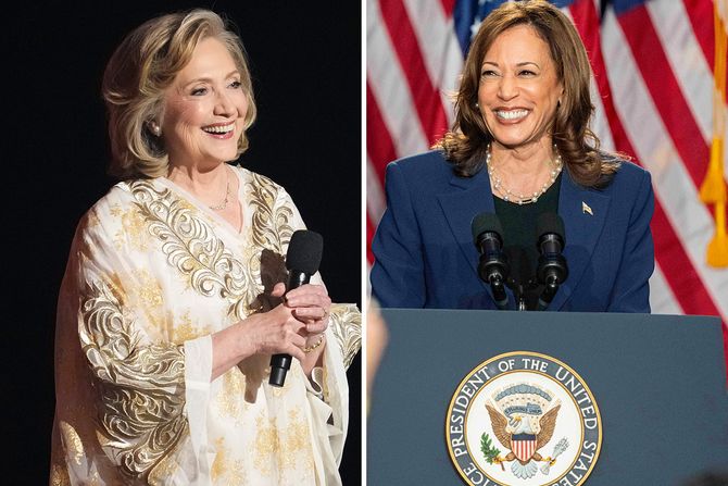 Hillary Clinton, Kamala Harris