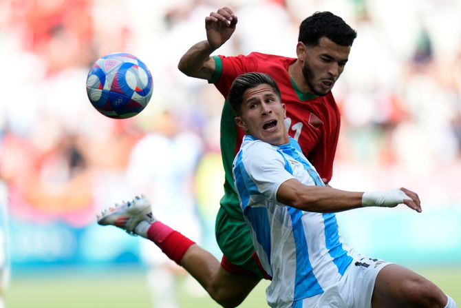 fudbaleri Argentine i Maroka fudbaleri Argentine i Maroka