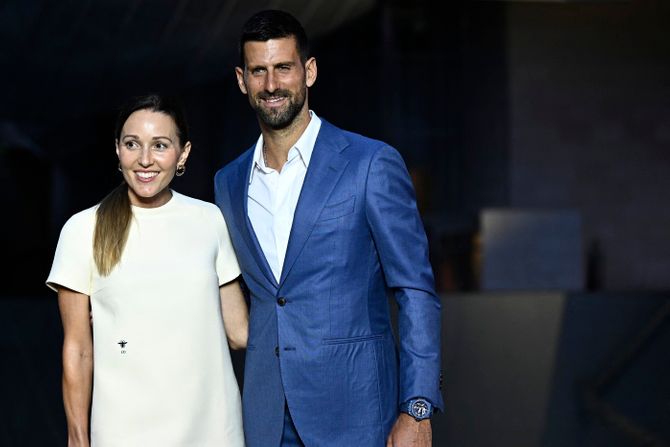 Novak i Jelena Đoković