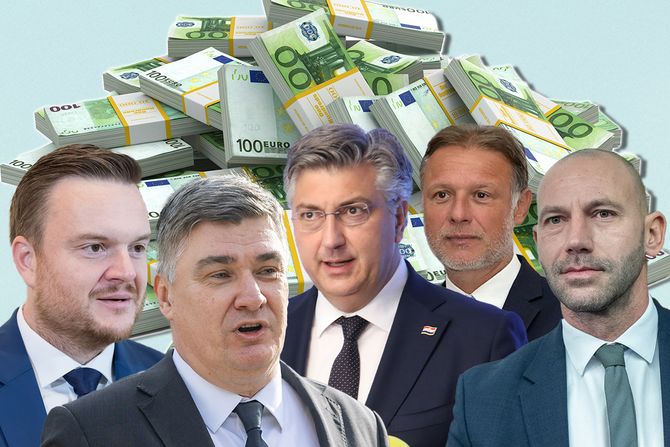 Zoran Milanović, Andrej Plenković, Gordan Jandroković, Marko Primorac, Damir Habijan