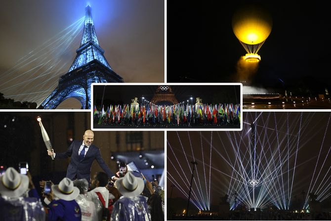 Pariz, OI, Olimpijske igre, ceremonija otvaranja olimpijskih igara