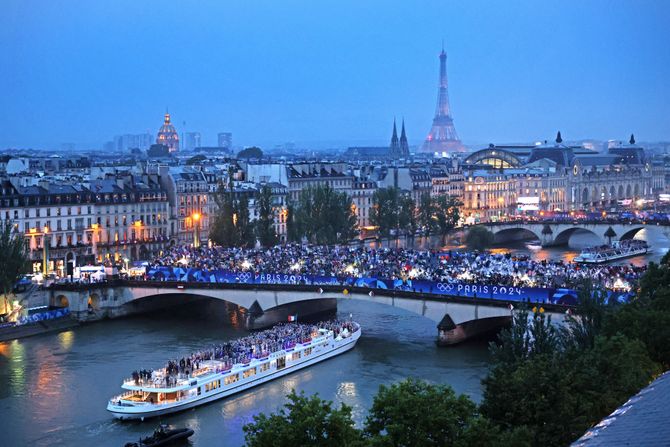 Pariz, OI, Olimpijske igre, ceremonija otvaranja igara