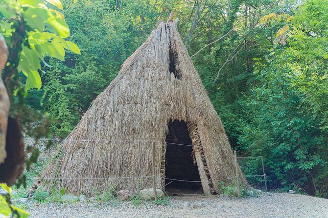 mezolit, kuća lovaca-sakupljača