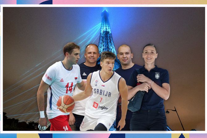 Damir Mikec, Bogdan Bogdanović, Dušan Mandić, Aleksandar Atanasijević i Saša Čađo