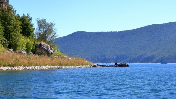 Jezero Prespa, Prespansko jezero, Grčka, Albanija, Severna Makedonija