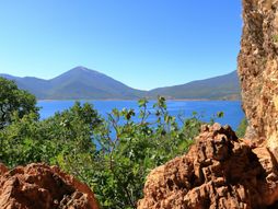 Jezero Prespa, Prespansko jezero, Grčka, Albanija, Severna Makedonija