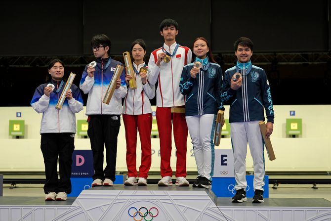 Medalje, streljaštvo