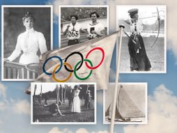 Olimpijska zastava, žene na Olimpijskim igrama do 1928