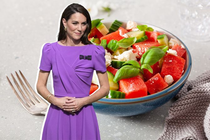 Kejt Midlton, salata Kejt Midlton, salata