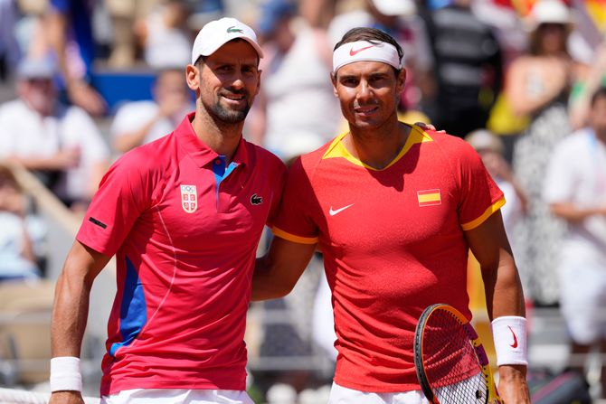 Novak Đoković, Rafael Nadal Novak Đoković, Rafael Nadal