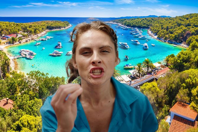 Hvar besna ljuta žena Hvar besna ljuta žena