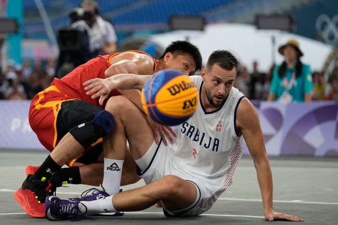 Basket 3x3  Srbija Olimpijada Paris