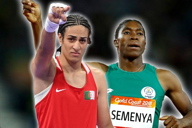 Imane Kalif Kaster Semenja Imane Khelif Caster Semenya