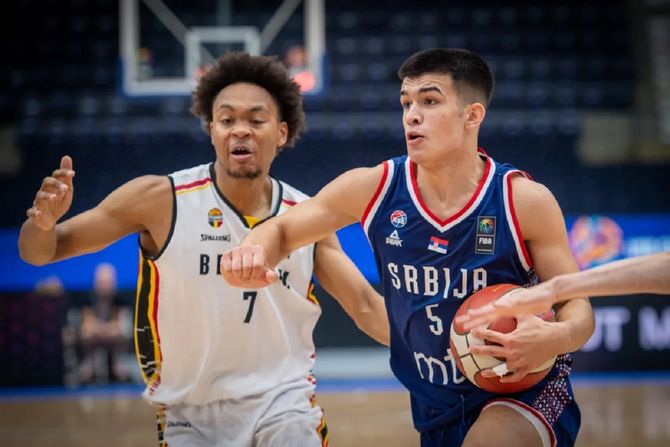 Srbija - Belgija, Eurobasket U18