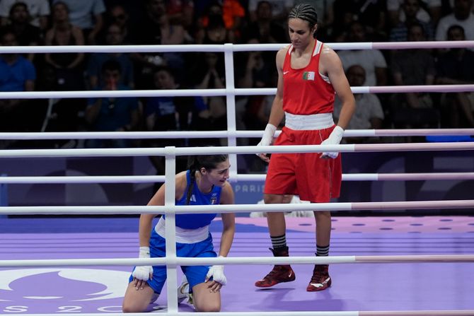 Imane Kelif, boks Imane Kelif, boks