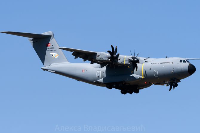 Turkish air force, Airbus A400M (reg. 17-0080)