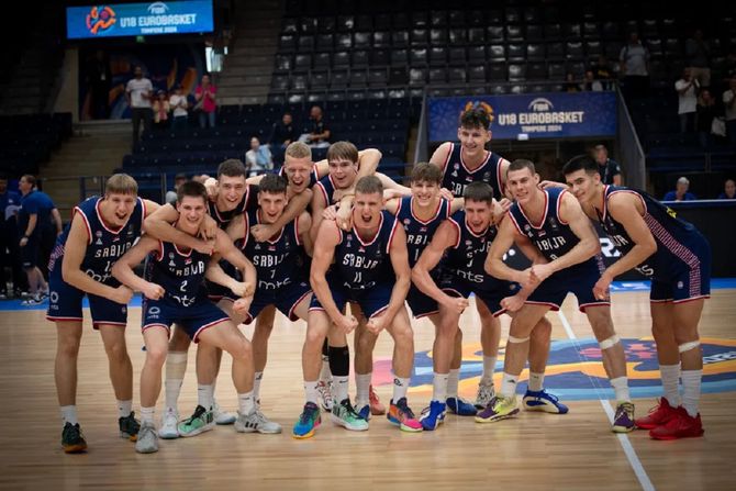 Mladi košarkaši Srbije, košarka Srbija U18 Eurobasket