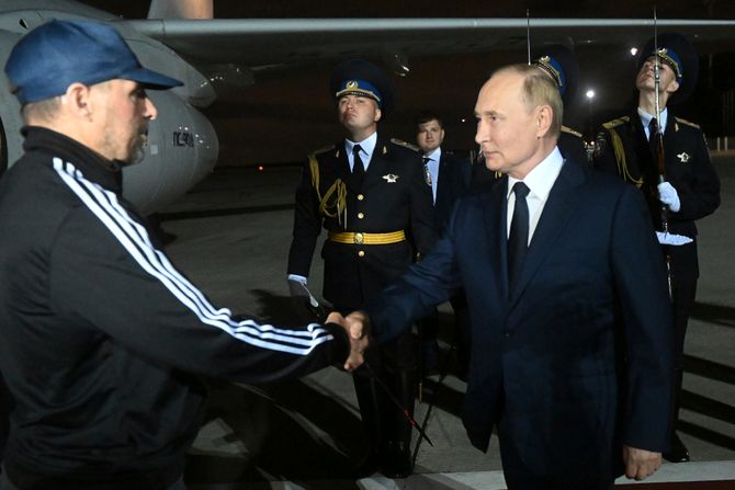 Vadim Krasikov i Vladimir Putin