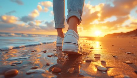 Šetnja pored mora, more