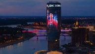 Belgrade Tower shines in honor of the best tennis player: "First Olympic gold for Novak!"