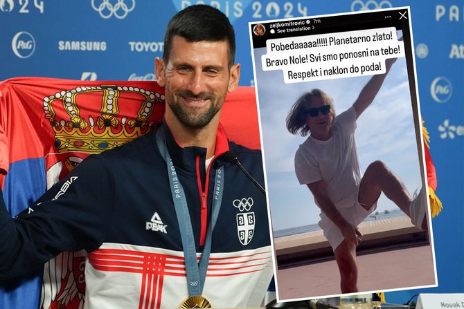 Novak Đoković i Željko Mitrović Novak Đoković i Željko Mitrović