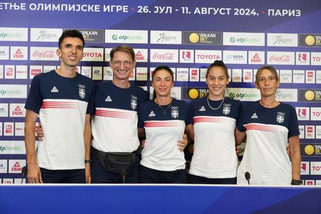 KZS aerodrom, atletika konferencija za medije