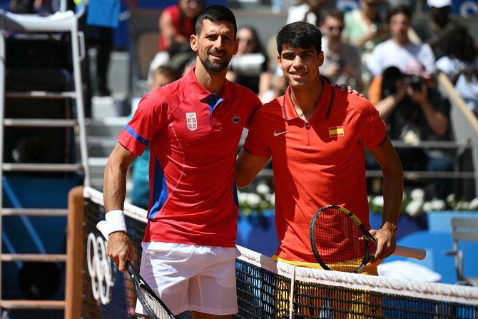 Novak Đoković – Karlos Alkaraz finale Pariz Olimpijske igre OI 2024 Novak Đoković – Karlos Alkaraz finale Pariz Olimpijske igre OI 2024