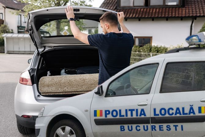 Otac putovanje tepih rumunska policija Otac putovanje tepih rumunska policija