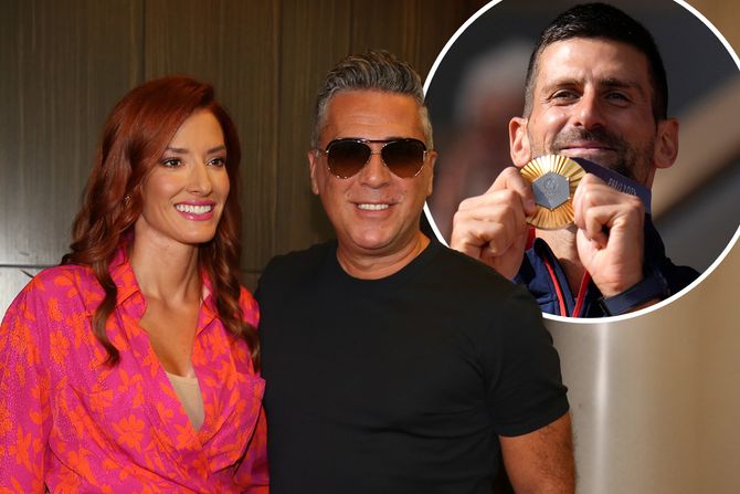 Jovana i Željko Joksimović, Novak Đoković Jovana i Željko Joksimović, Novak Đoković