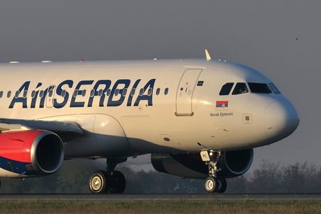 Air Serbia A319 YU APC prvi let