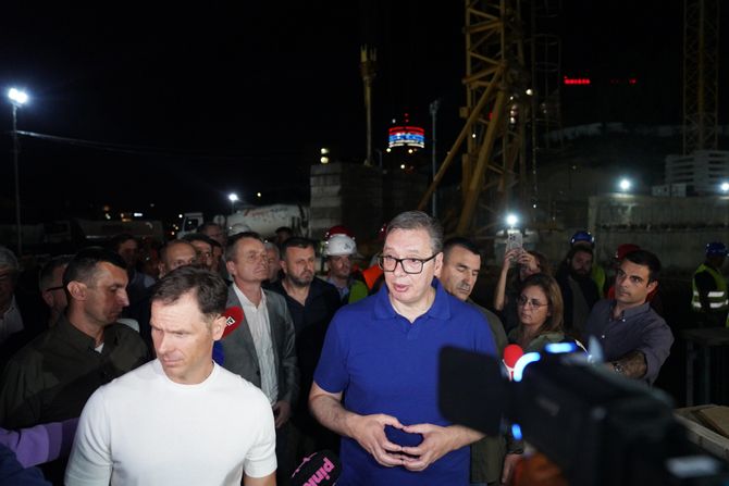 Tiršova 2 obilazak, Aleksandar Vučić