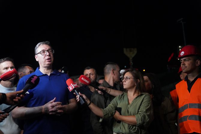 Tiršova 2 obilazak, Aleksandar Vučić