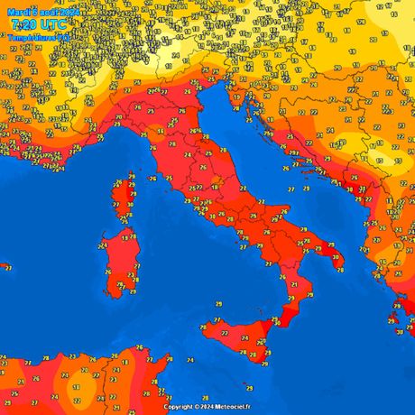 Trenutne temperature vazduha Trenutne temperature vazduha