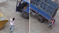 HEROJ DANA Kamion je krenuo nizbrdo, a ova žena je brzom reakcijom spriječila katastrofu