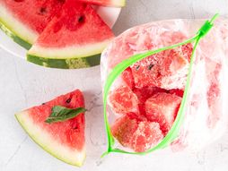 lubenica, zaleđena lubenica, voće