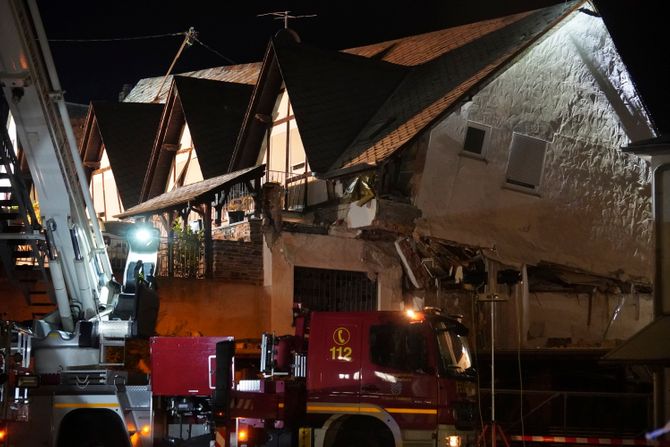 Srušio se hotel Nemačka Korev