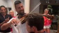 "Đoković je zgrabio violinu moje žene i krenuo da svira": Pojavio se moćan Novakov snimak iz Hrvatske