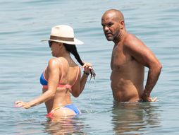 Eva Longoria Longorija plaža odmor Španija
