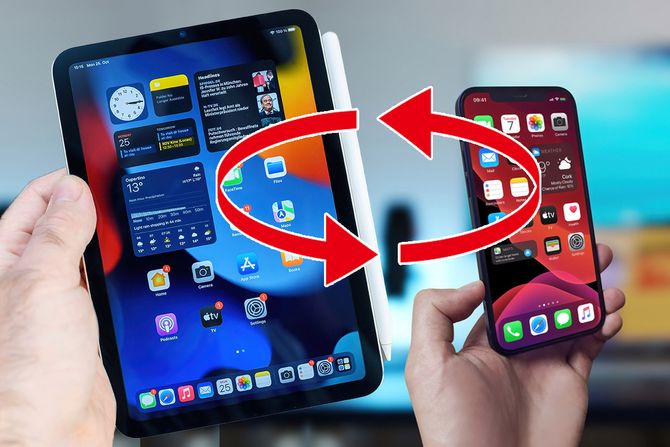 iPhone i iPad uređaji, rotacija ekrana
