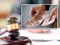 sudija čekić presuda kazna novčana, novac, pare