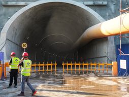 Irig, Fruškogorski koridor, tunel Iriški venac radovi