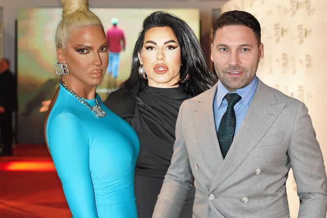 Jelena Karleuša, Duško Tošić i Seka Aleksić Jelena Karleuša, Duško Tošić i Seka Aleksić