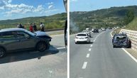 Karambol na Begaljičkom brdu: Sudar dva automobila, stvara se kolona