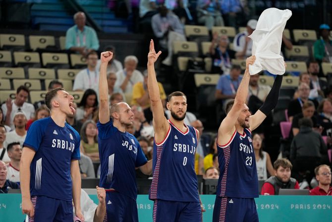 Košarkaška reprezentacija Srbije OI Pariz Srbija VS Nemačka