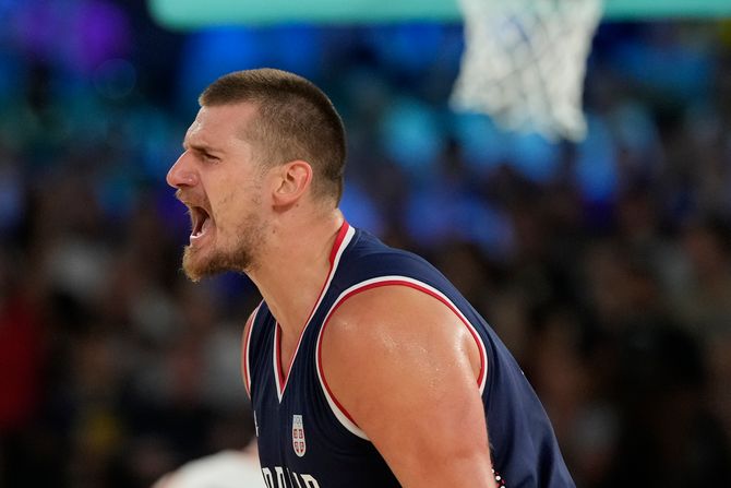 Košarkaška reprezentacija Srbije OI Pariz Srbija VS Nemačka Košarkaška reprezentacija Srbije OI Pariz Srbija VS Nemačka
